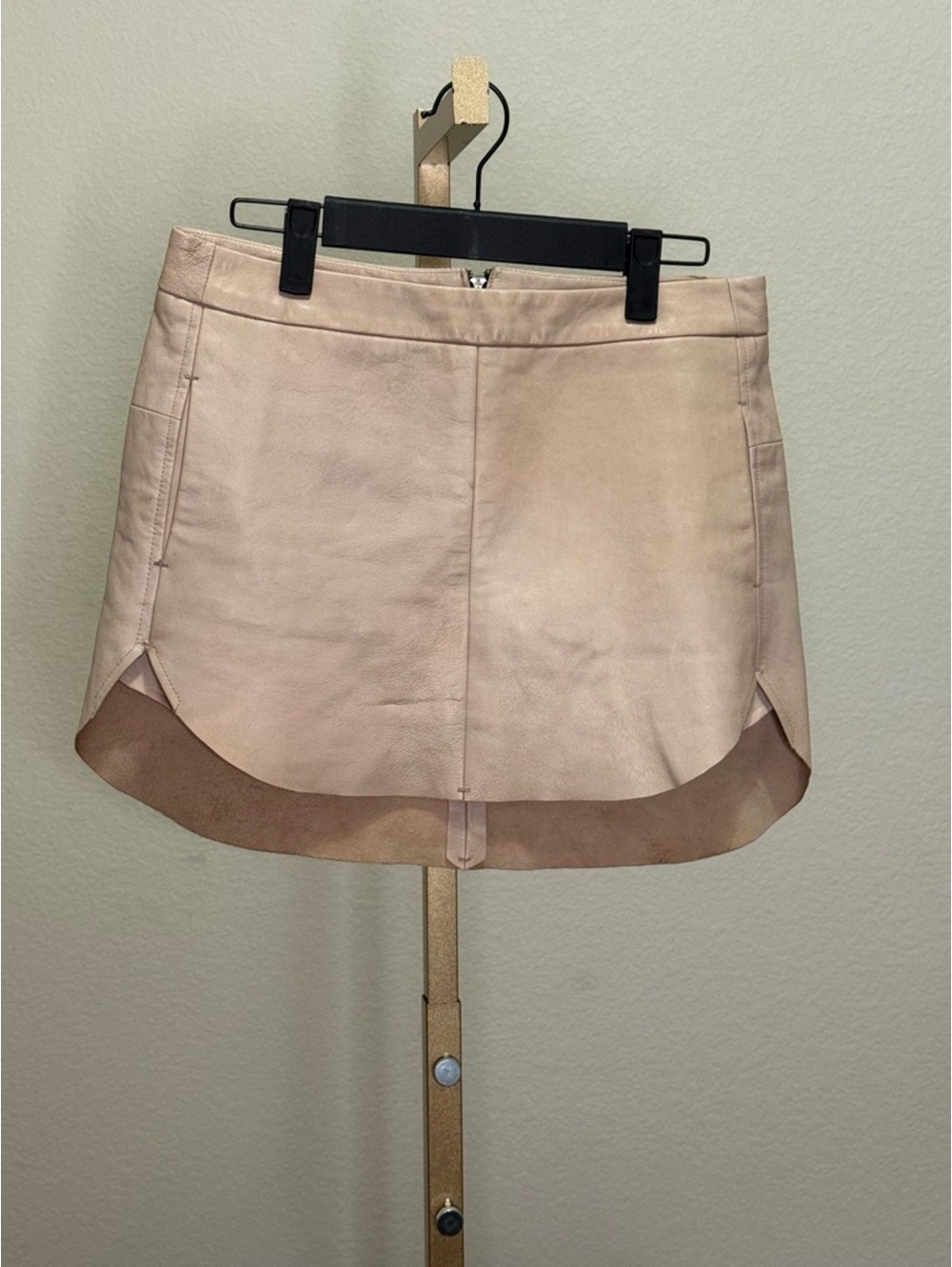 Mason Lamb Skin Skirt